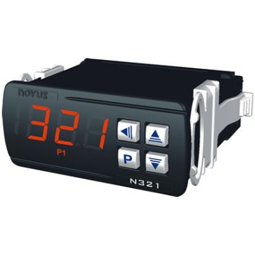 Imagem do produto N321 Sensor NTC – Controlador de Temperatura para Refrigeração e Aquecimento 12 a 24VCC - Alexmar - Automação Industrial